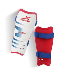 Vector X England Football Shin Guard with Adjustable Velcro Strap