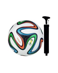 World Cup Official Match Ball | Professional Soccer Ball with Pump 